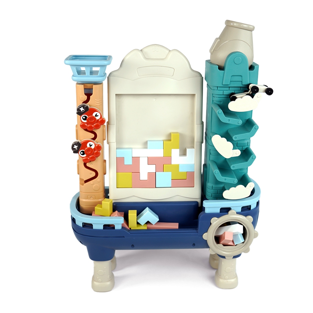Brinquedo Educativo Infantil Tetris Quebra Cabeça Lousa Mágica Montessori Aprendizado Criativo Quadr