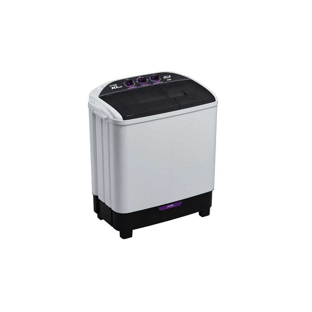 Tanquinho Semiautomático Twin Tub 2 em 1 4,6Kg Praxis
