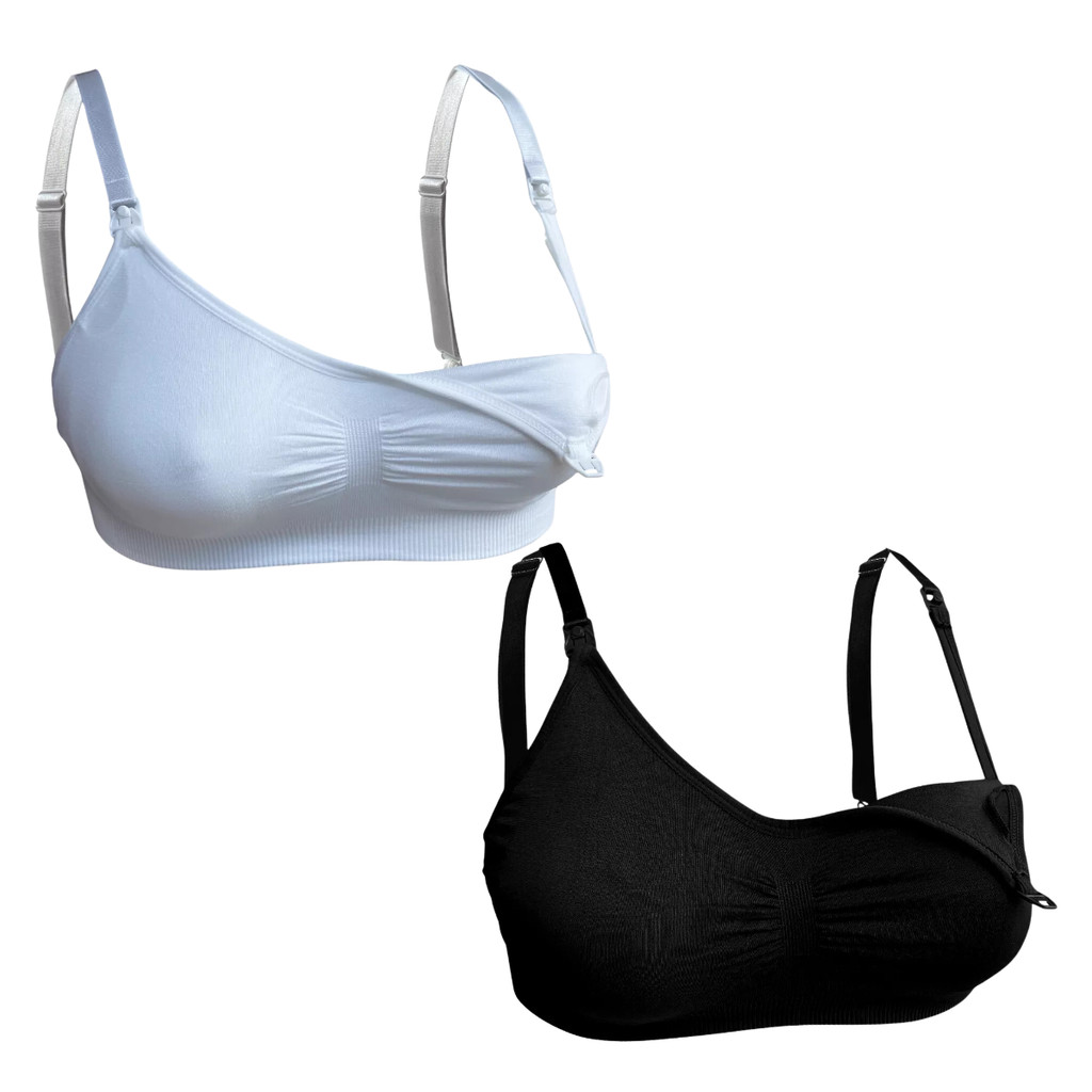 Kit 2 Sutiã Amamentação Bojo Removível Reforçado Gestante Pós Parto – KT2.9009184