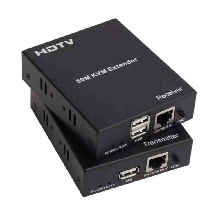 Extender hdmi 60metros com kvm usb
