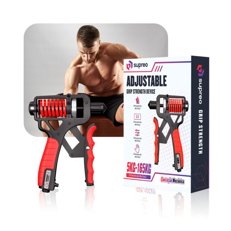 Hand Grip 165Kg Contador digital Musculação Trei