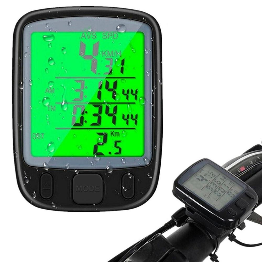 Velocímetro Bicicleta Sem Fio Luz Noturna E Display Digital – Bivena
