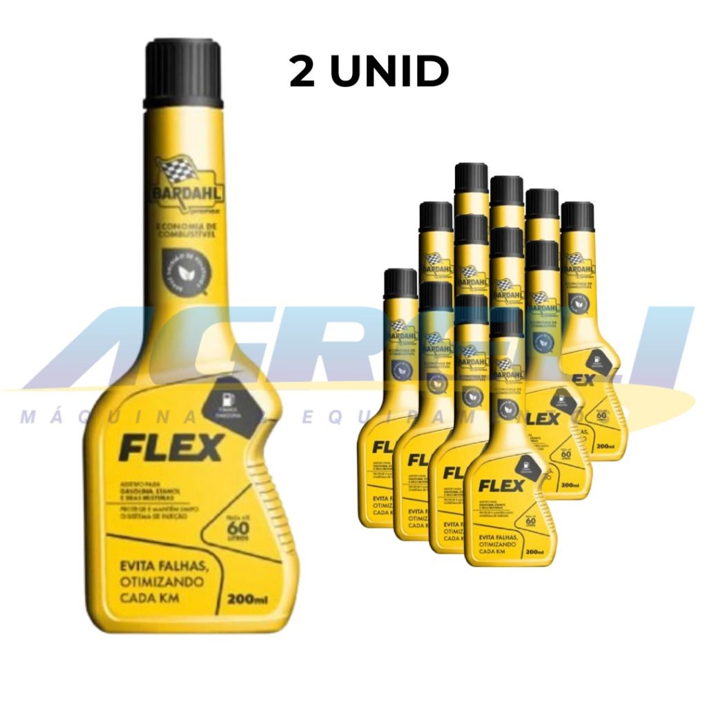 Kit 2 Aditivo para Combustível Flex Gasolina e Etanol 200ML – BARDAHL