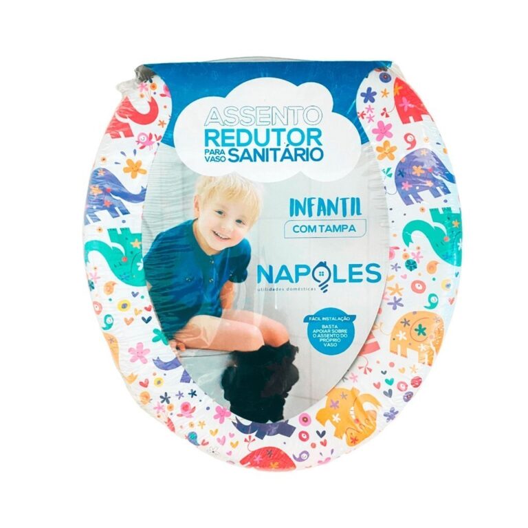 Redutor Assento Sanitário infantil almofado confo