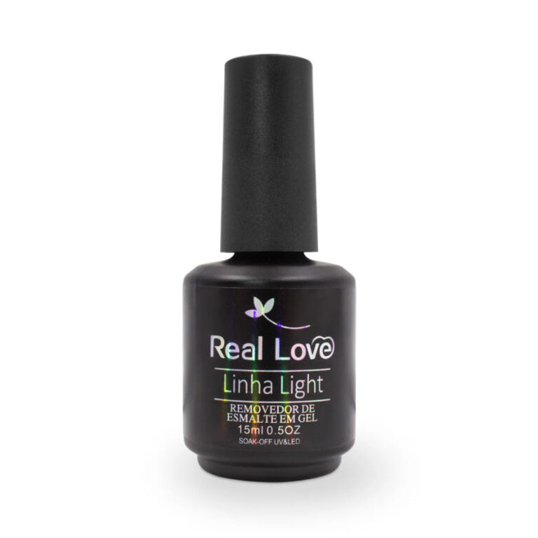 Removedor de Esmalte em Gel Real Love 15ml Remoç�