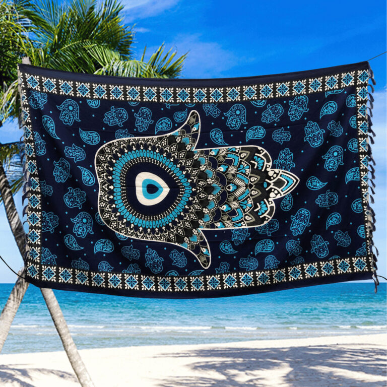 Lenço Canga Estampado Cangão Gigante Saida de Pr