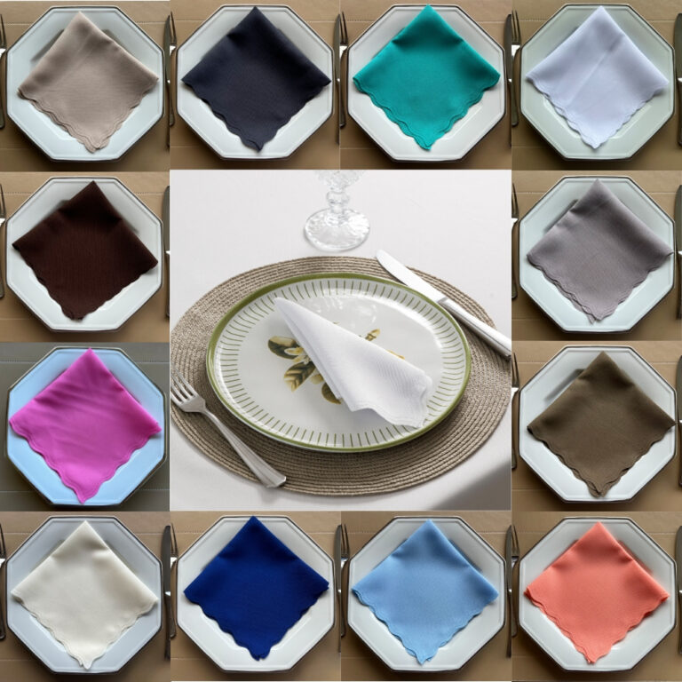 Guardanapo de Tecido Oxford Kit Acabamento a Laser