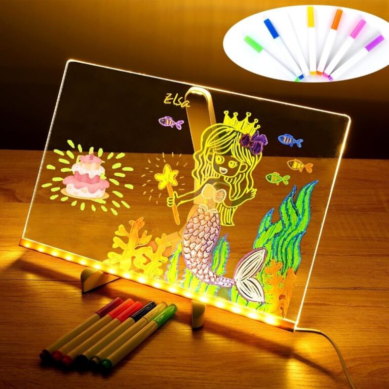 Quadro De Notas Led Com Cores , Mensagens Acrílic