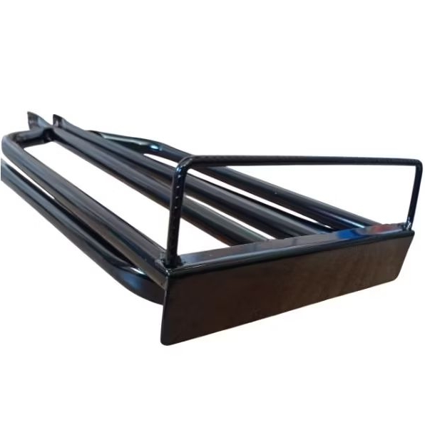 Garupa reta com Chapa e alça Bagageiro chapado Ga