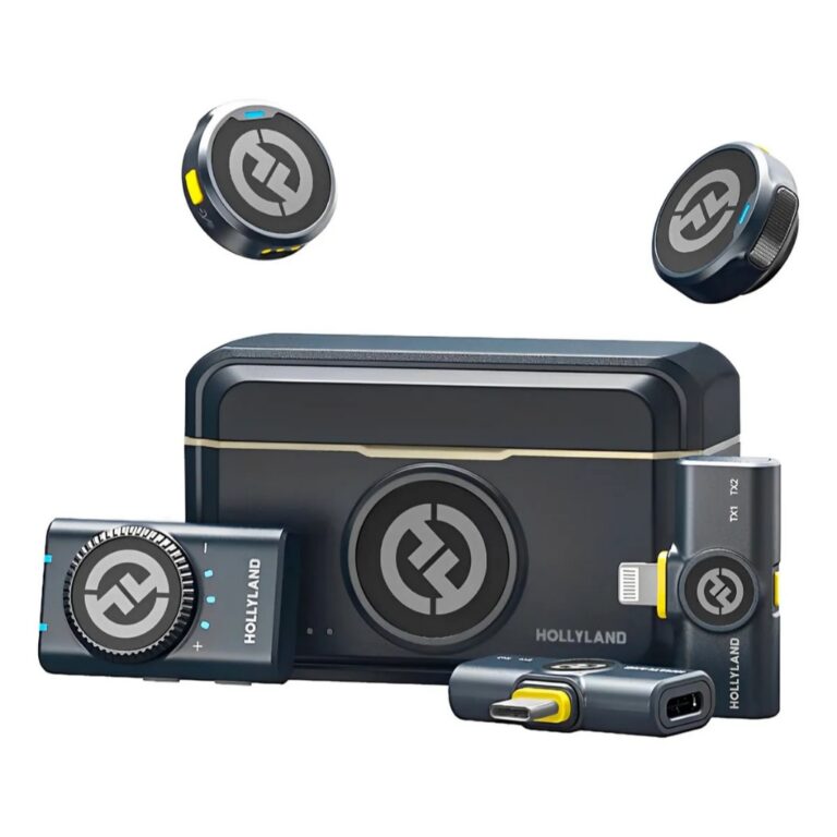 microfone Hollyland lark M2 duo combo