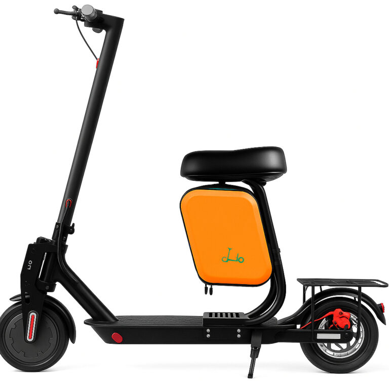 Patinete com Banco Elétrico Dobrável 350W | Auto