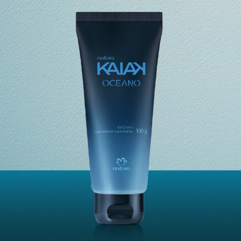 Gel 2 Em 1 Para Barbear E Pós Barba Kaiak Oceano 