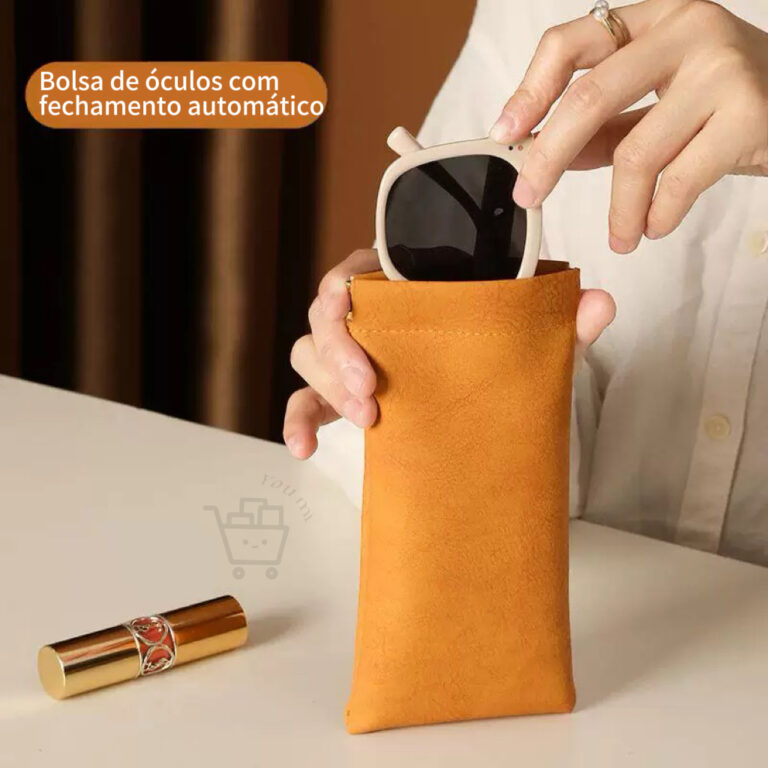 Estojo De Óculo Saco De Óculos De Sol Fechamento