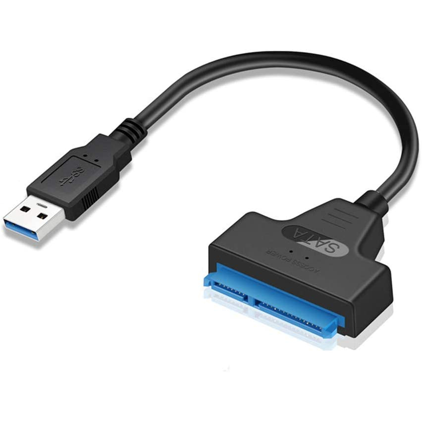 Cabo Adaptador Sata Usb 3.0 Para Ler Ssd e Hd de 2,5 HD Externo PC, Notebook, OTG Android