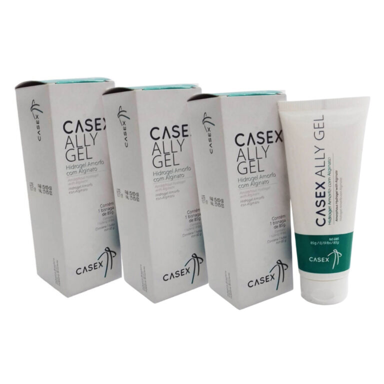 Hidrogel Com Alginato Pomada Gel Amorfo Casex 85G 