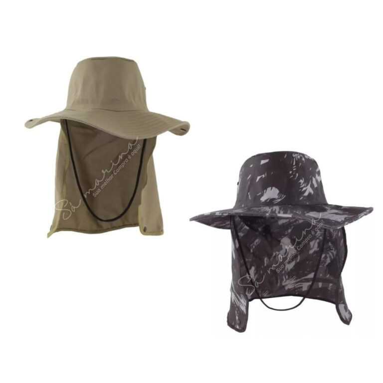 Kit 2 Chapéu Boné Pescador Caçador Carpinteiro 