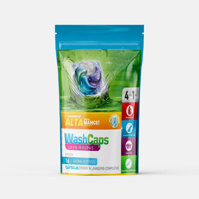 Detergente Lava Roupas Washcaps 4em1 – 16 C�