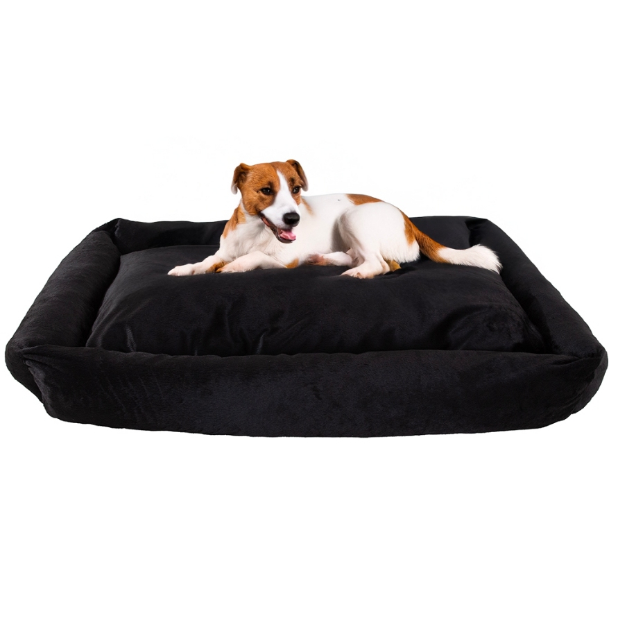 Cama Pet Extra Grande 100X70-70X50 Impermeável Cachorro Gato Lavável Com Zipér Anti-friagem