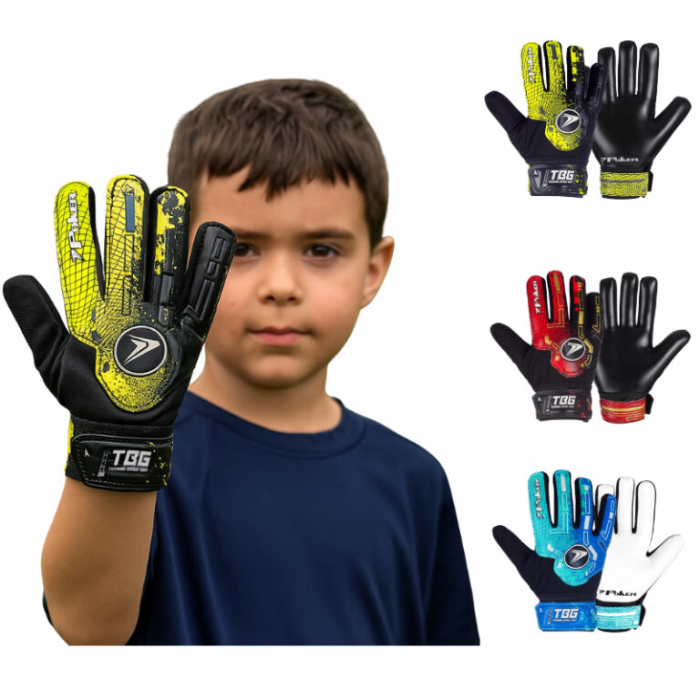 Luva de Goleiro Infantil POKER 7 Training Basic Ju