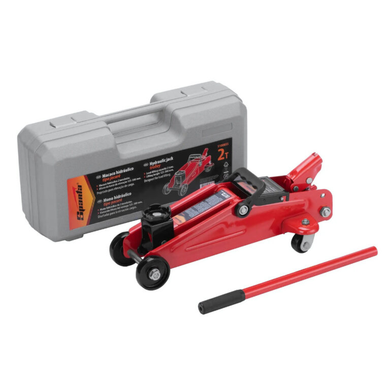 Macaco Hidráulico Jacaré Capacidade 2T E Maleta 