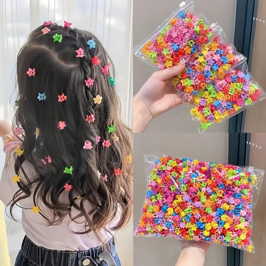 50-100peças grampos de cabelo das crianças Do bebê grampos de cabelo bonito princesa meninas acessór