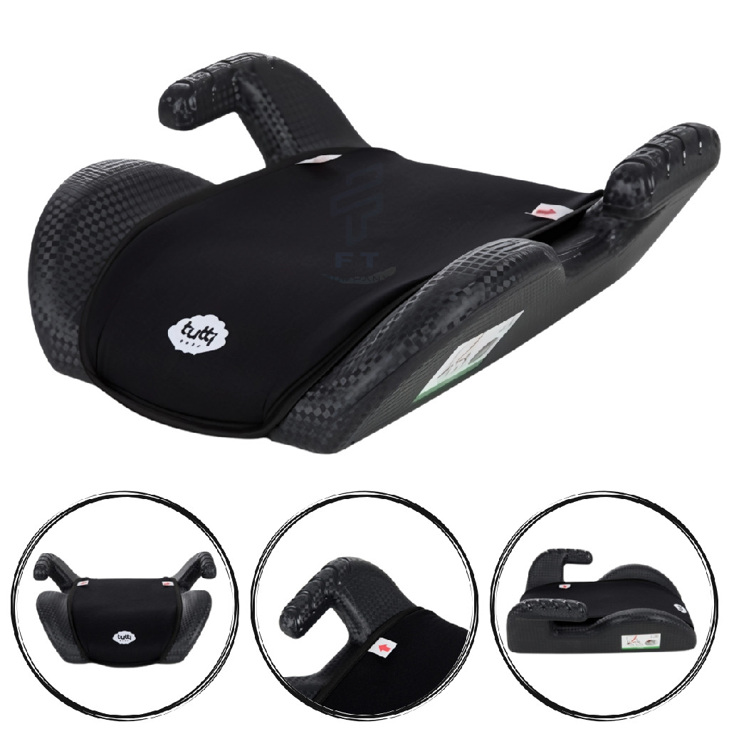 Assento de elevação infantil, cadeirinha, cadeira preta Uppy