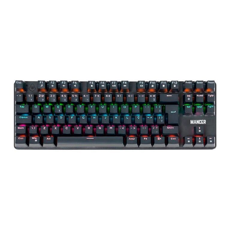 Teclado Mecanico Mancer Shade MK3, Rainbow, Switch