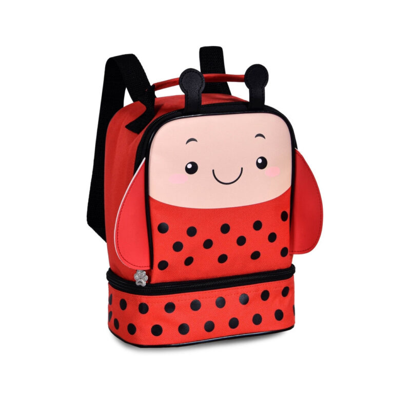 Lancheira Térmica Infantil Escolar Passeio Costas