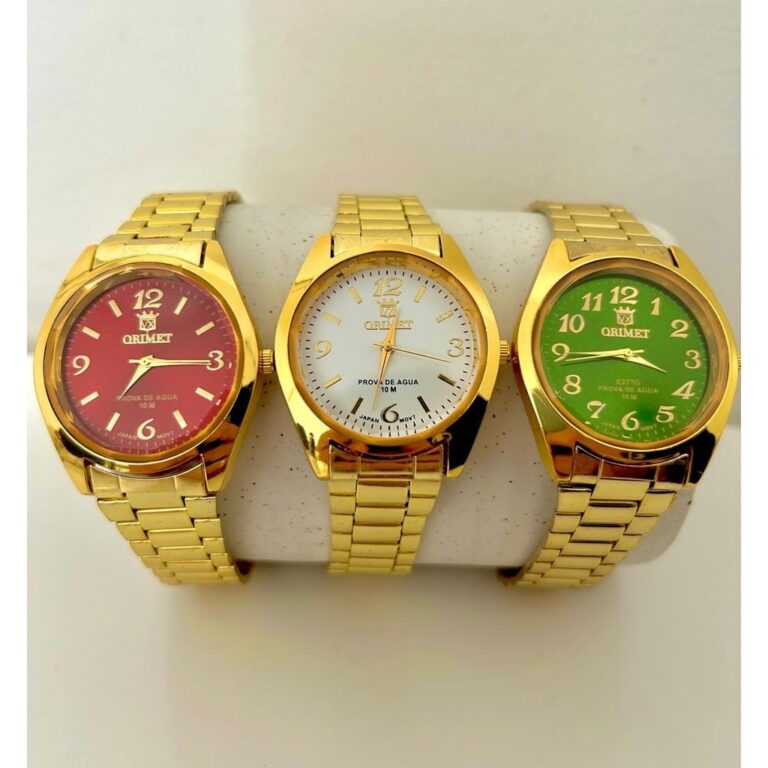 Relógios A Prova Dágua Unissex Orimet Luxo De A�