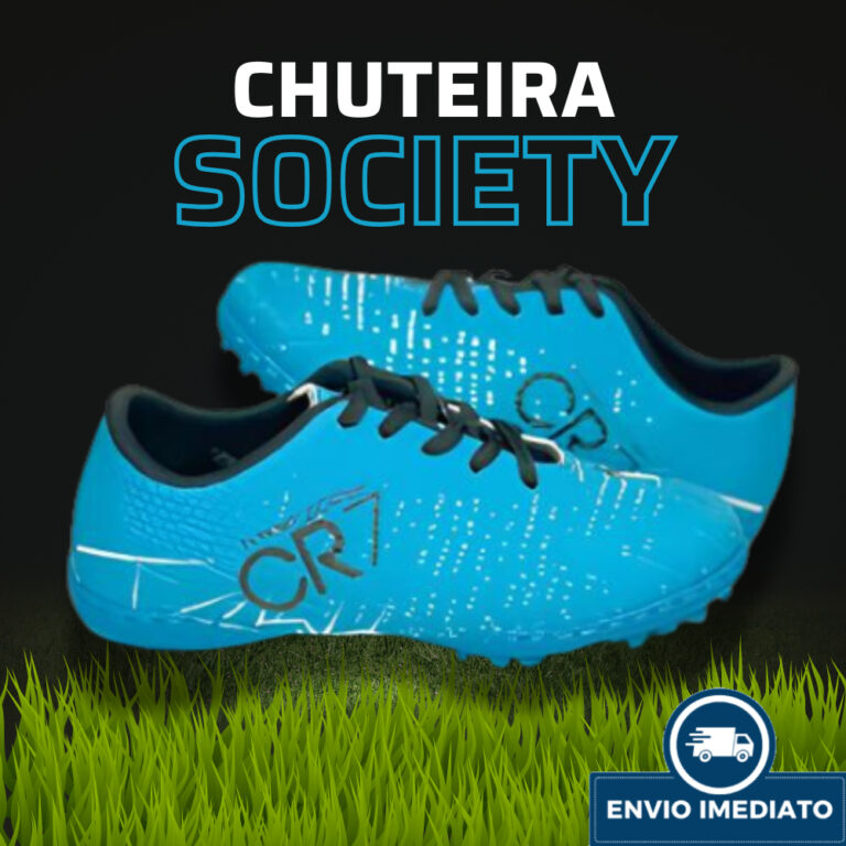 Chuteira Infantil Costurada Society Firme Costurad