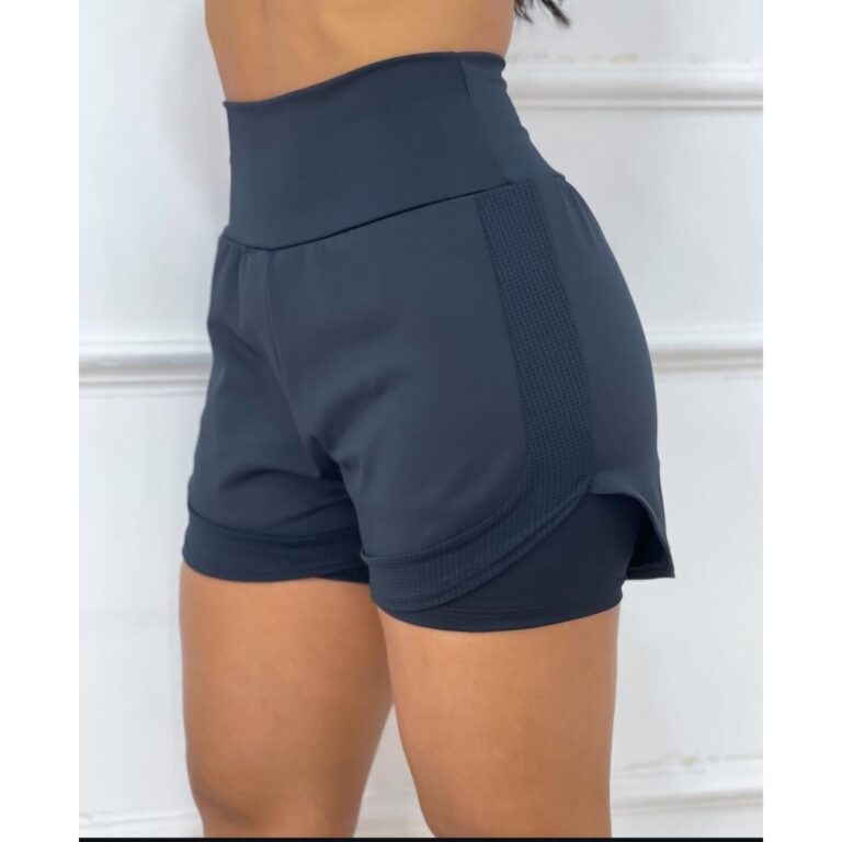 SHORT duplo short com detalle