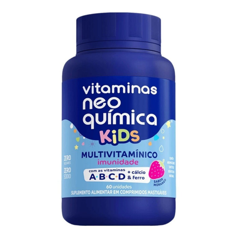 Vitaminas Neo Química Kids 60 Comprimidos Sabor M