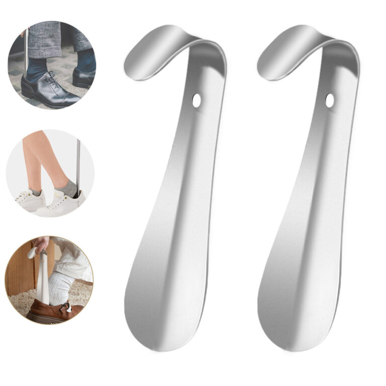 Kit Com 2 Calçadeiras Para Sapatos Calçar Tênis