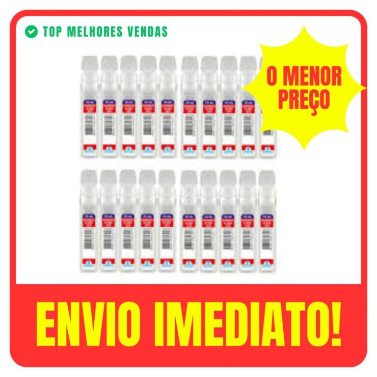 Bicarbonato de sódio 8,4%Flaconete 10 ml varios k