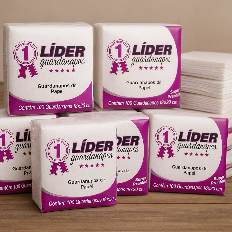 100~1000 folhas GUARDANAPO LIDER Super Premium 18X20cm Festa Aniversario Eventos Churrasco