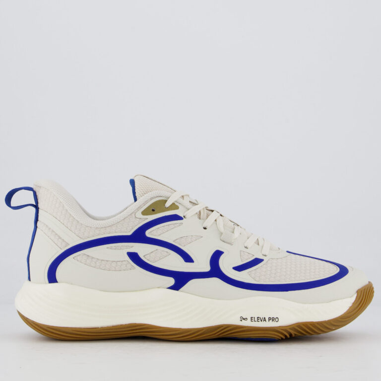 Tênis Olympikus Quadra BR1 Off White e Azul