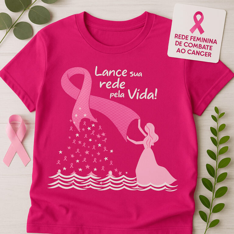 Camisa Outubro Rosa Unissex