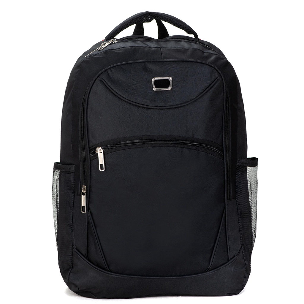 Mochila Masculina Bolsa Feminina Escolar Reforçada Oferta Preta