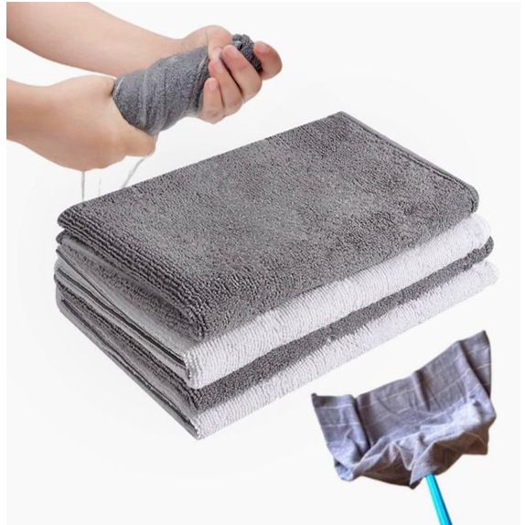 Kit 4 Super Panos De Chão Grandes Em Microfibra P