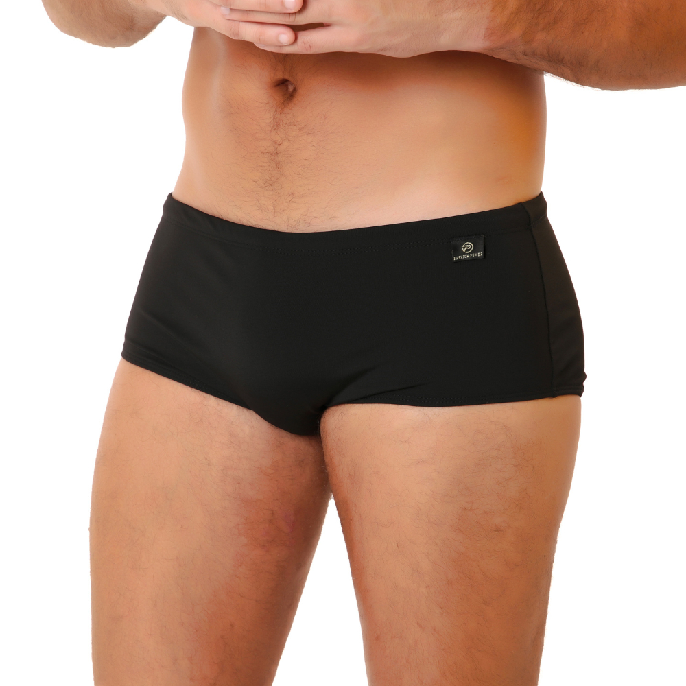 Sunga Boxer Masculina Adulto Cordão Ajustável Lisa Moda Praia
