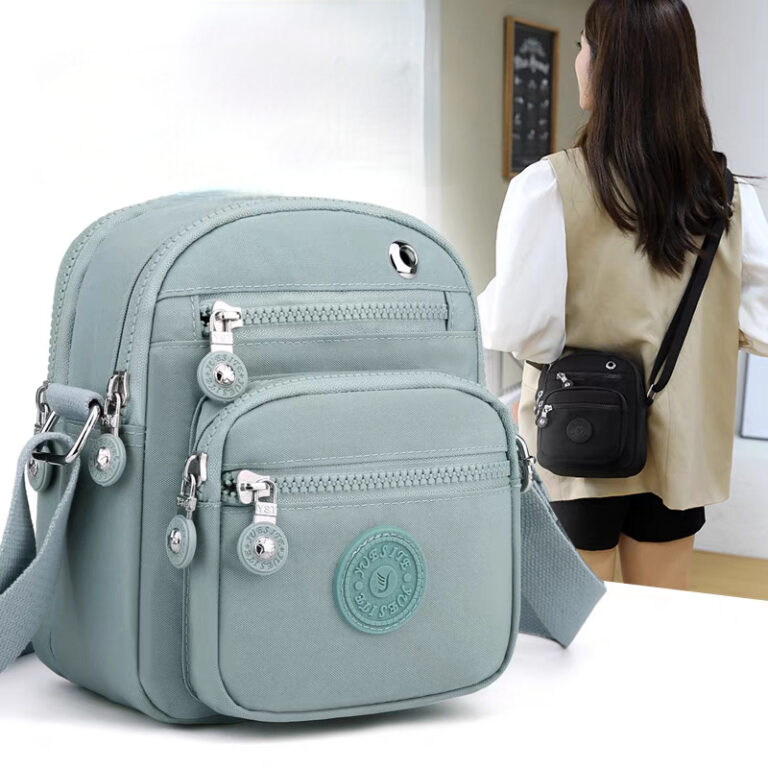 Bolsa feminina Pequena Nylon impermeável casual T