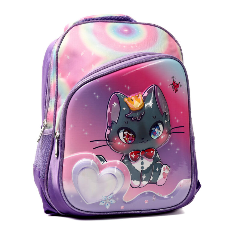 Mochila Infantil Menino e Menina Detalhes 3D 4 com