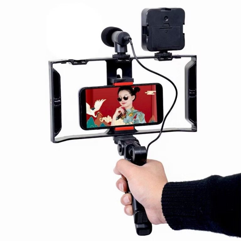 Estabilizador Kit Video Making Suporte De Gaiola D