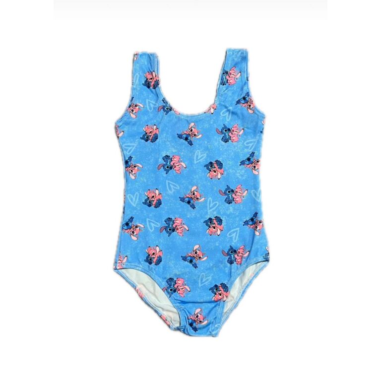 Body Maiô infantil para meninas com estampas do S