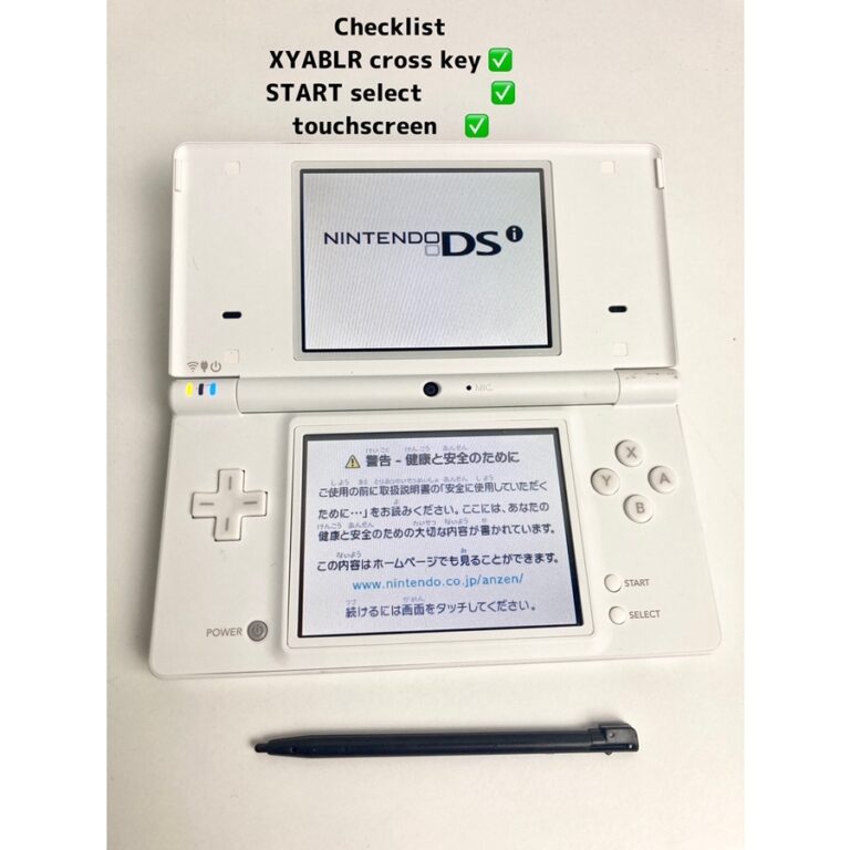Nintendo DSi Tll-001 (Branco) Com Caneta Confirmad