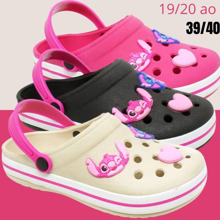 Babuche Infantil Feminina Várias Cores Lançament