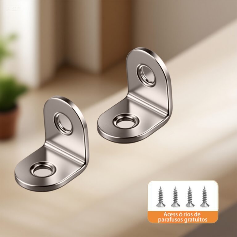 Kit 10-20 Chapas e Cantoneiras de Aço + Parafusos