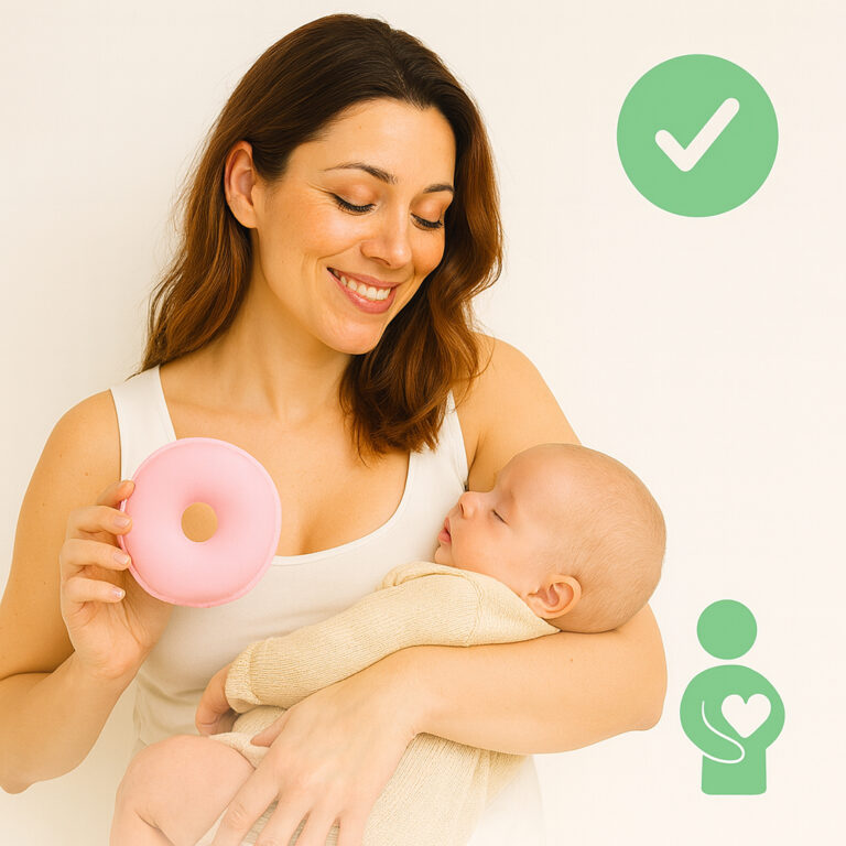 Kit 4 Rosquinhas de Amamentação Protetor 100% Al