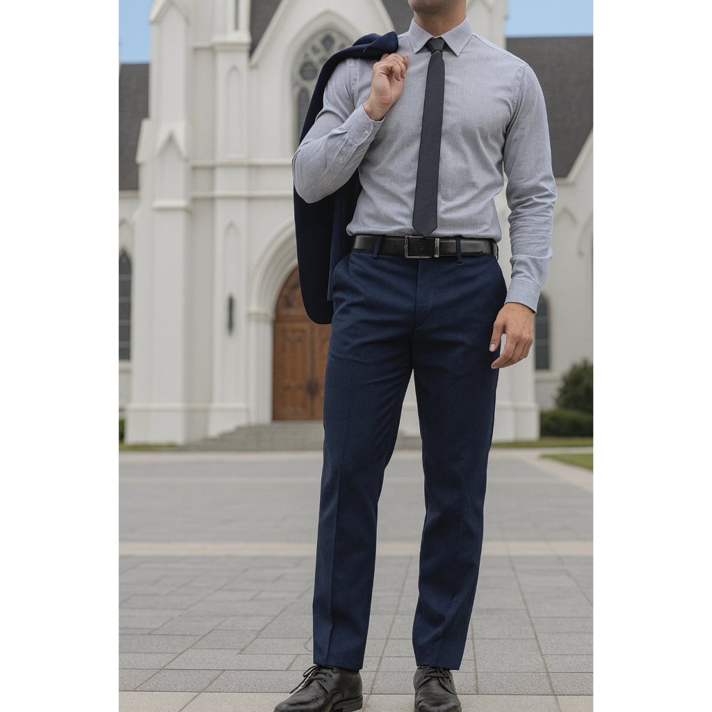 Calça Social Masculina No Oxfordin Para Trabalho e Escritorio Envio Rapido