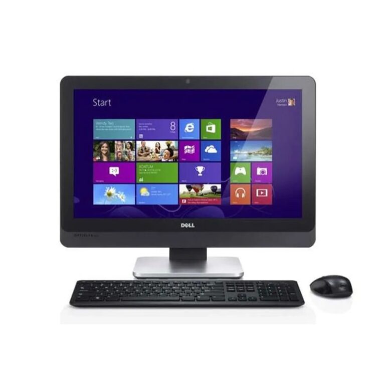 All in One Dell i7 8GB SSD 240GB 23 polegadas tela